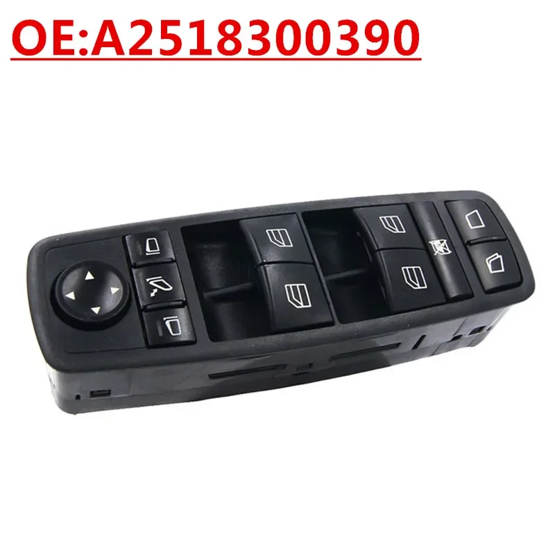 

NewOE: A2518300390 Подходит для Mercedes-Benz W164 W251 R350, автомобильный стеклоподъемник, переключатель управления стеклоподъемником