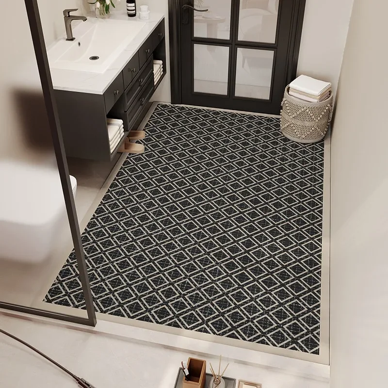 Bathroom Non-slip Carpet Large Size Diatom Mud Absorbent Floor Mat Toilet Foot Mats Home Decoration Rug Alfombra Del Baño 욕실 카펫