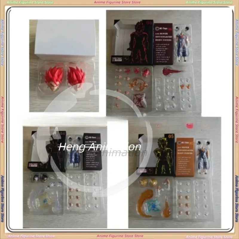 

OC Toys Dragon Ball SHF Super Saiyan SSJ Veggetoo Son Goku Vegito 3.0 Figure Body Anime Action Figures Models Gifts Toys