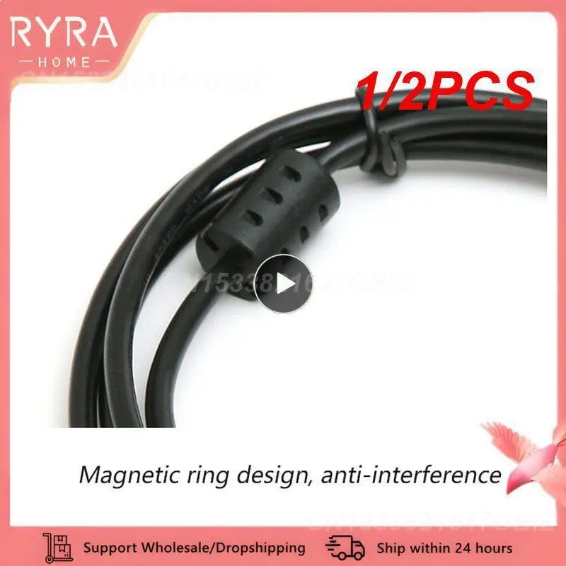 1/2PCS Extended Length 1080p Crystal Display Hdtv Flexible Easy To Install Extension Cable High-definition