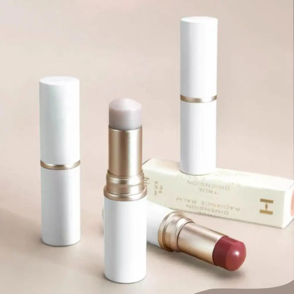 Bâton de fard à joues crème de couleur translucide, reflets pour le visage, résultats tridimensionnels, bâton de fard à joues imperméable durable