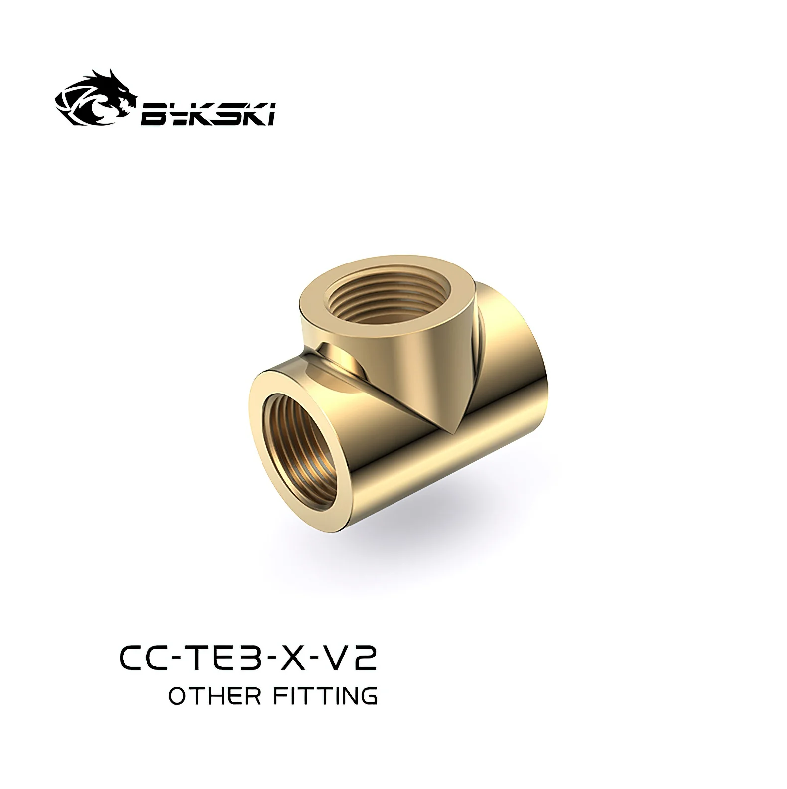 Bykski Multi-Way Fitting Connector 3 Ways CC-TE3-X-V2