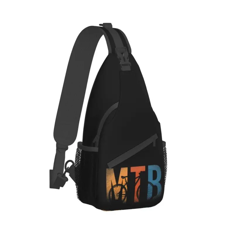 MTB Bicycle Sling Crossbody Chest Bag Men Fashion Mountain Bike Shoulder Backpack for Traveling