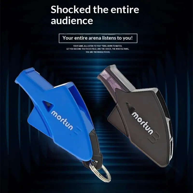 Professional Basketball/Football Referee Whistle With Lanyard Finger Clip For Sports Equipment For Coaches And Referees