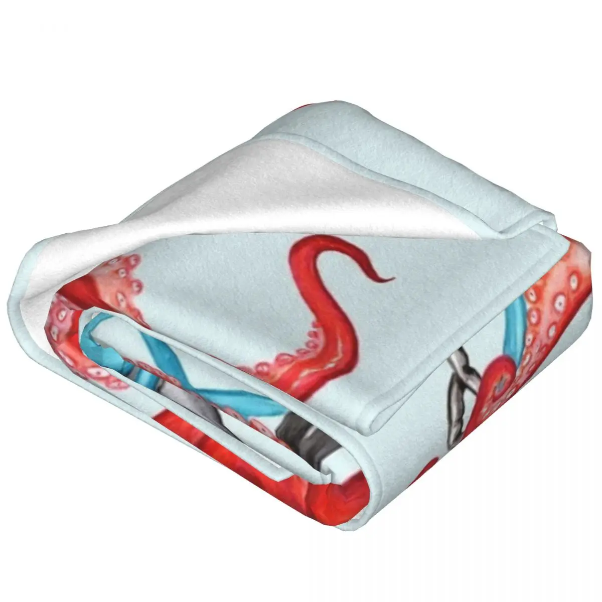 Cycling Octopus Four Seasons Universal Blanket Air-Conditioned Room Can Be Covered Mother's Day Gift