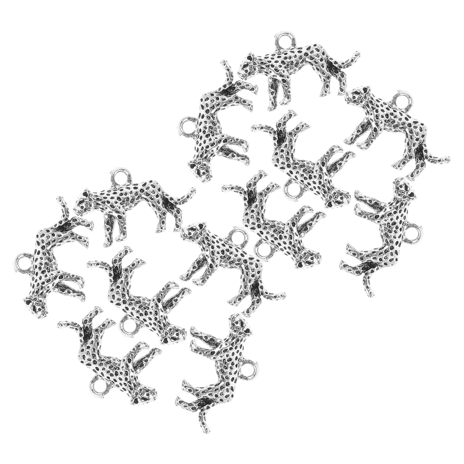 

10 шт. 3D леопардовые подвески из сплава DIY Изготовление ювелирных изделий Подвески Ожерелье Браслет Аксессуары Леопардовые элементы Подвески Ювелирные изделия Подвески