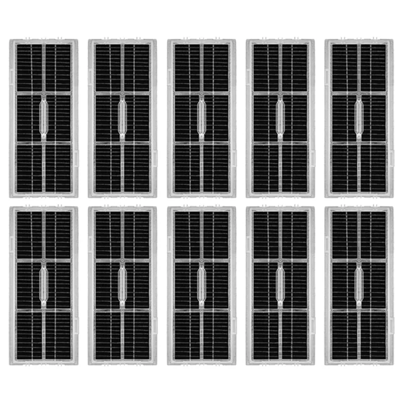 10 peças de filtro hepa de carbono ativado para xiaomi roborock s7 maxv ultra/t8plus g10 g10s g20 peças de aspirador de pó-a19g