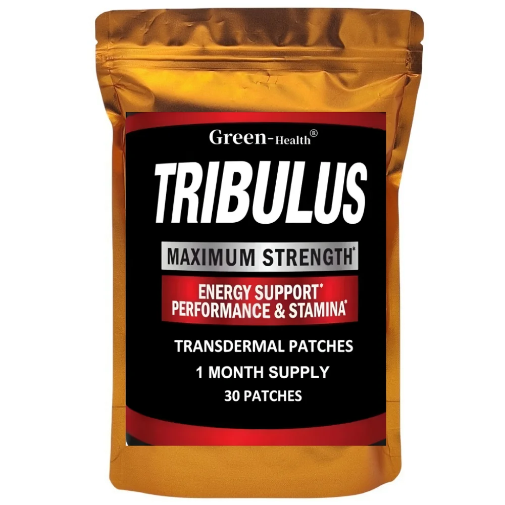 Tribulus Terrestris Extrato Transdermico Patches Energy Booster Estrogen Blocker 30 Patches For