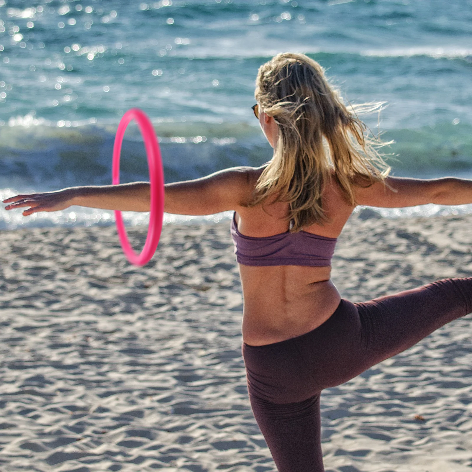 

Pe Material Weighted Arm Hoop Lightweight Arm Workout Indoor Exercise Fitness Supplies Exercise Hoop Sports Supplies