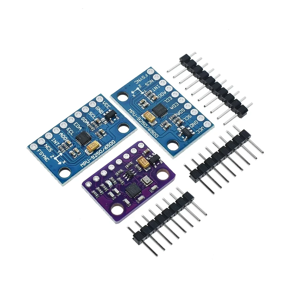 

SPI/IIC GY-9250 BMP280 GY-91 MPU6500 MPU-9250 6-Axis 9-Axis 10DOF Attitude Gyro+Accelerator+Magnetometer Sensor Module MPU9250