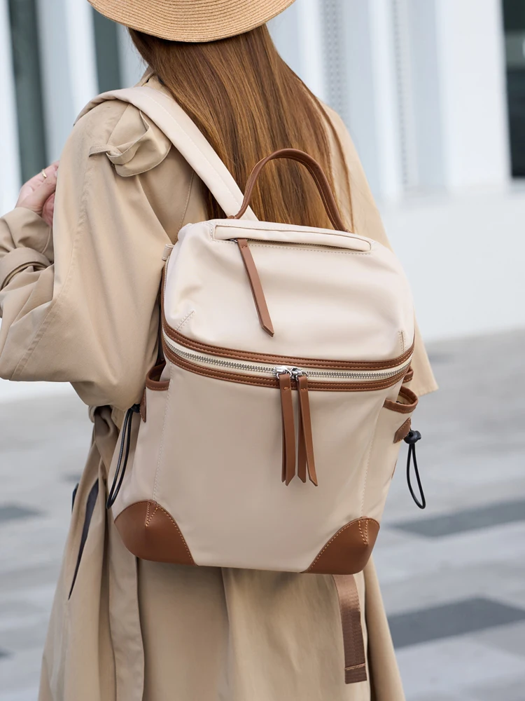 

New Ladies Bapa Lightweight Large Capaci Travel Commuting Bag Casual Outdoor Double oulder Bag Bookbag for Travel