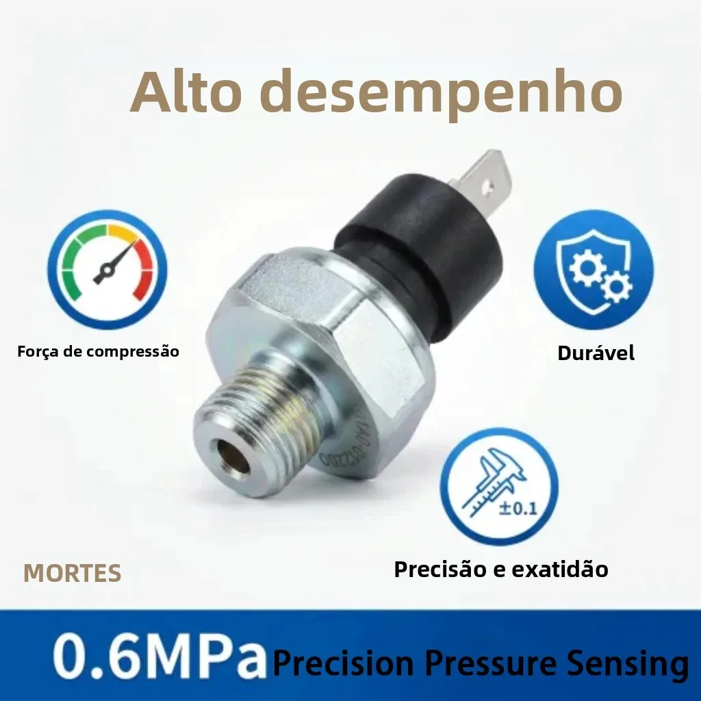 Sensor de Pressão de Óleo MORTCH 01A0-012200 para CF Moto CForce 400 450 520 550 600 625 800 850 1000 UForce ZForce ATV UTV 0.6MPa
