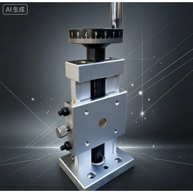 Z-Axis Vertical Linear Module Precision Dovetail Groove Sliding Worktable Screw Slide Table