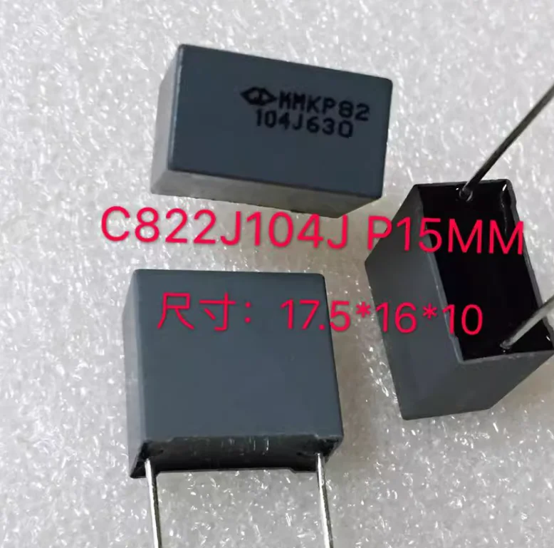 new and original   film capacitor  MMKP82  104J630V 0.1UF/100NF/630V/104J   P15MM