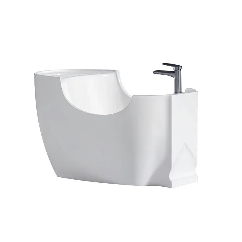 

Керамическая многофункциональная креативная раковина, мусульманская интегрированная раковина, мытье рук и ног, керамическая маленькая сетка на Ближнем Востоке.