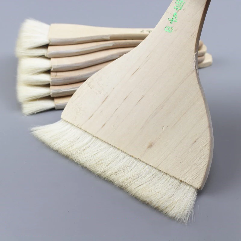 

7 шт./компл. шерстяная щетка для волос 2-8 дюймов, кисти для рисования, кисть для чистки ручек, китайская живопись акварельной живописи, затенение