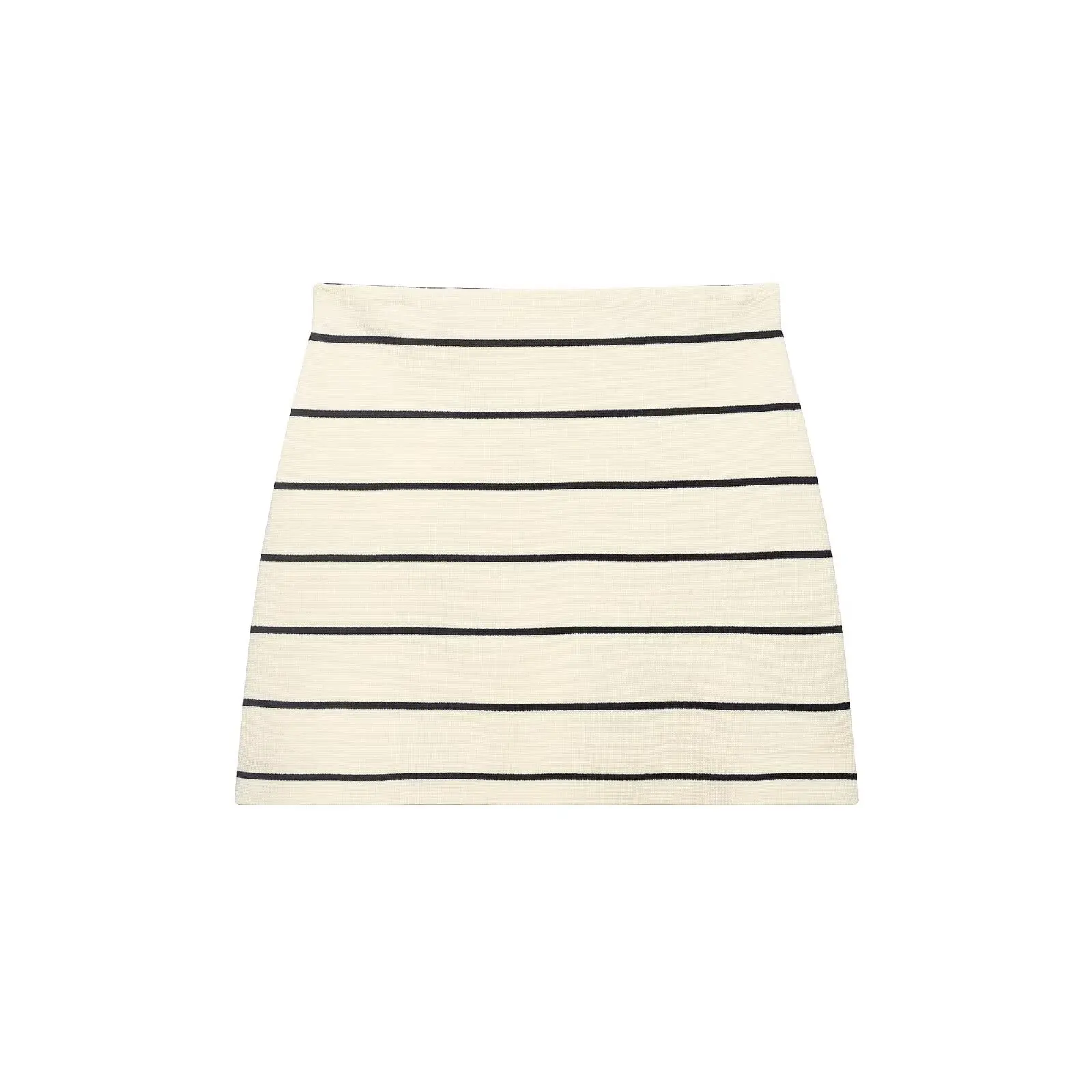 

Женская летняя новая модная полосатая вязаная мини-юбка 2026 года в стиле ретро с завышенной талией, А-силуэт, повседневная, шикарная, для женщин