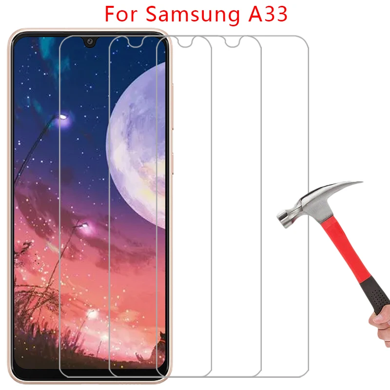 Funda de vidrio templado para Samsung Galaxy A33 5G, carcasa trasera para Samsung A33, Galaxy A33, A 33, 33A, 5G, A335G