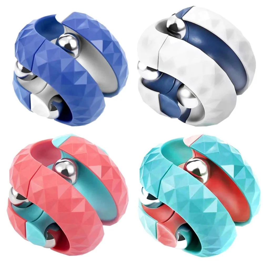 Decompressiespeelgoed Kinderen Orbit Ball Cube Anti-stress Zintuiglijk speelgoed Fidget-speelgoed voor kinderen Spinner Cadeaus voor kinderen Focus-training
