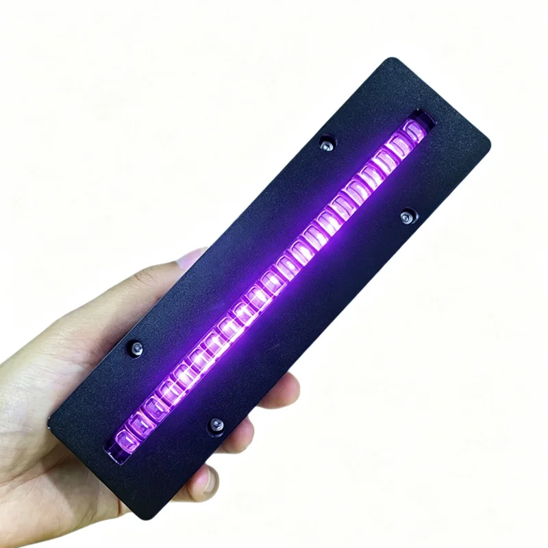 I3200 UV inkjet UV flatbed printer with 350W water-cooled UV LED curing lamp UV ink pre curing light source UV lamp