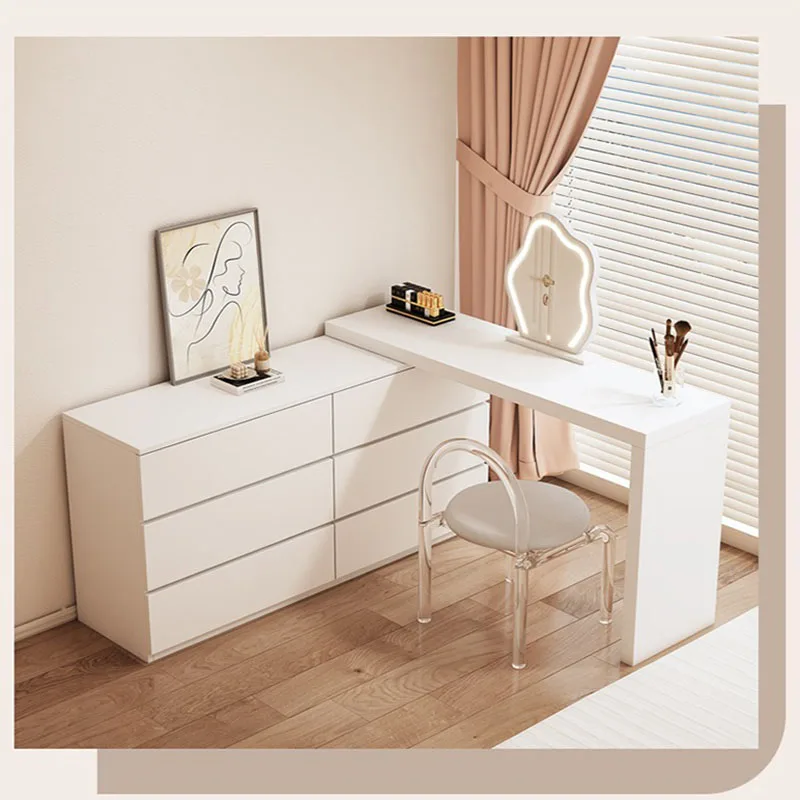 Nairls Table Manicure Nails PolishDresser Bedroom Modern Minimalist Extendable Rack Cabinets Mesa Portátil Dobrável Cheap Tables