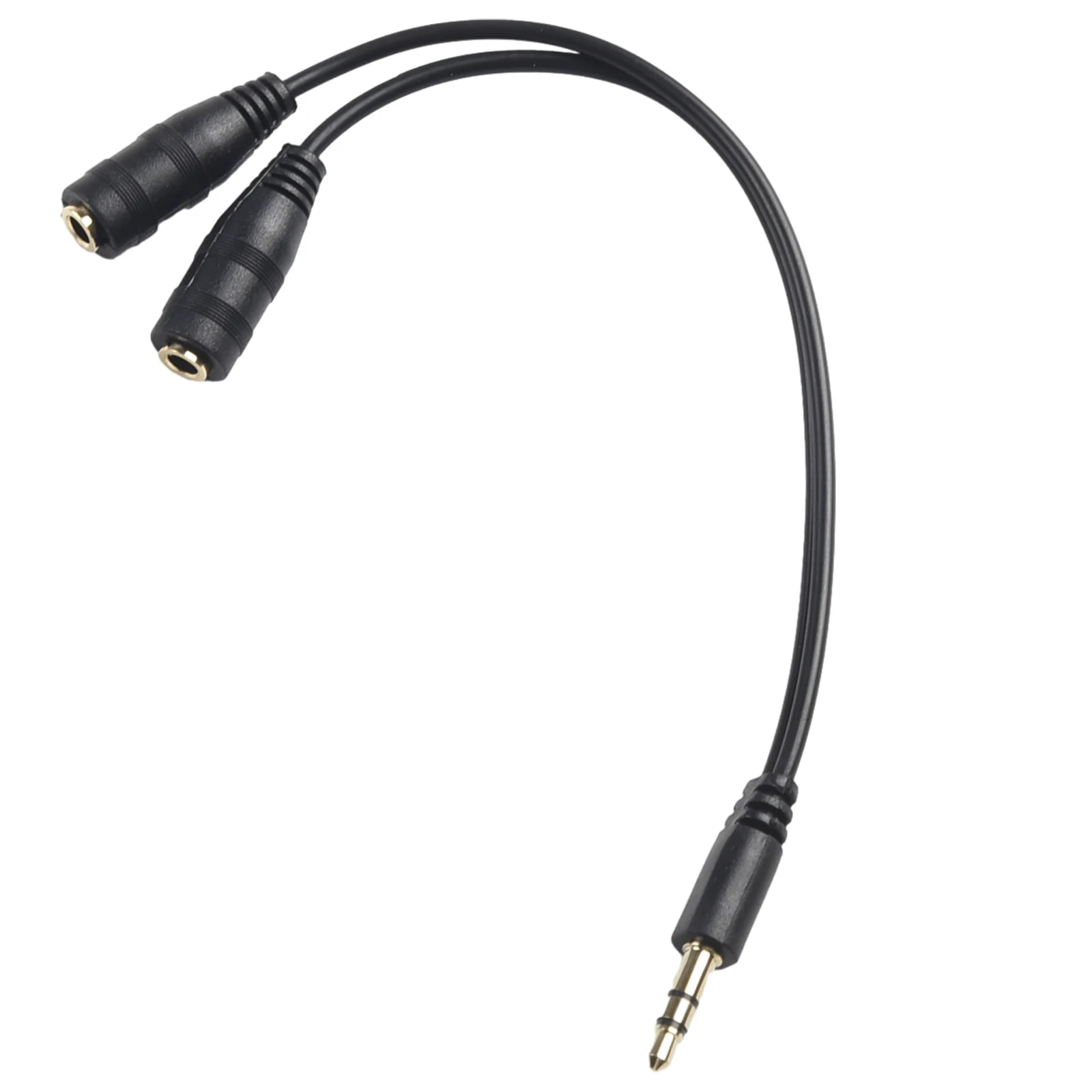 1 Stück 3,5 mm Ja-Ck Y Splitter Audiokabel Stecker auf 2 Stereo-Kopfhörer-Splitter Verlängerungskabel Headset-Audiokabel-Adapter