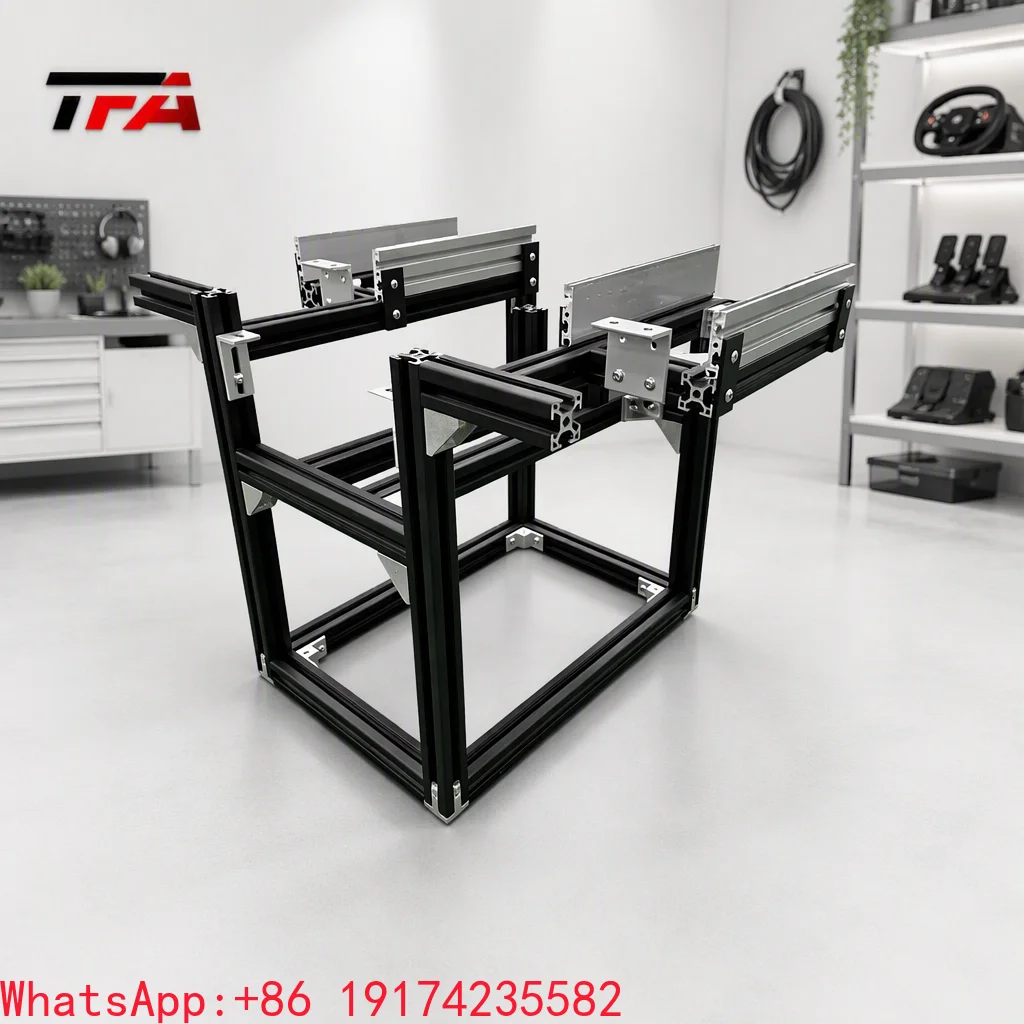 Airbus A320 Overhead Panel Support Mount Adjustable Metal Frame Rig for 4/6 Axis Motion Flight Simulator Cockpit Equipment
