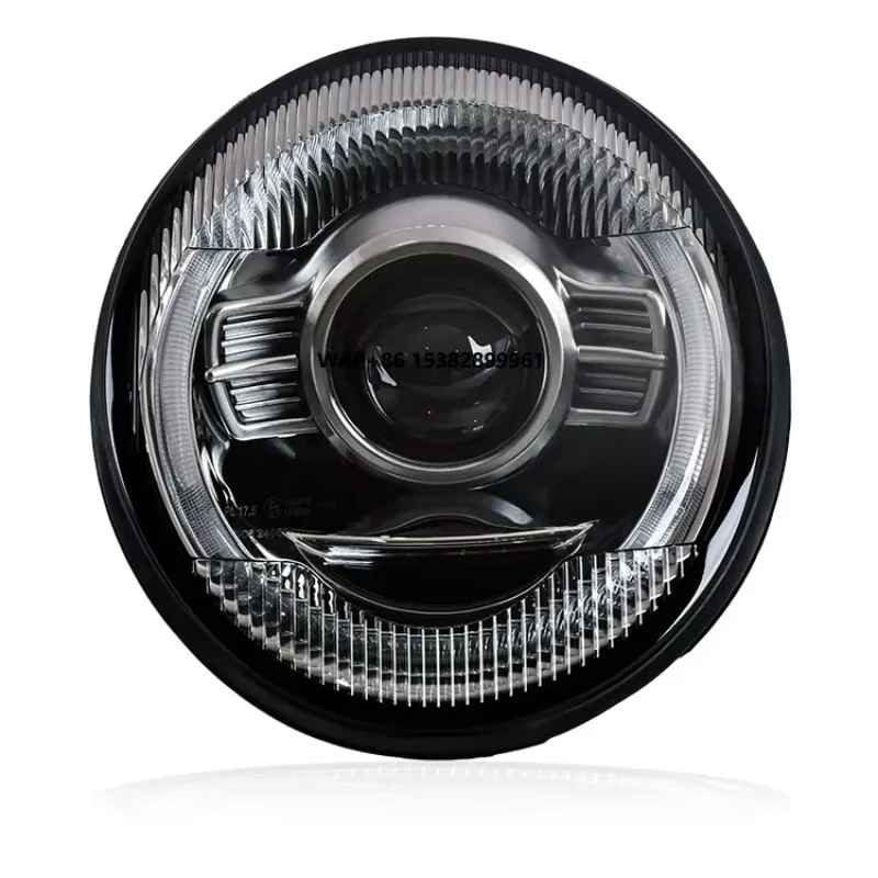 New for 993 Headlight Assembly Modification with LED Lens and LED Daytime Running Lights 12V 8000K Plug and Play