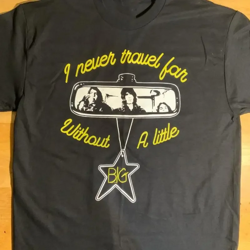 Big Star Band Music Cotton Black All Size T Shirt