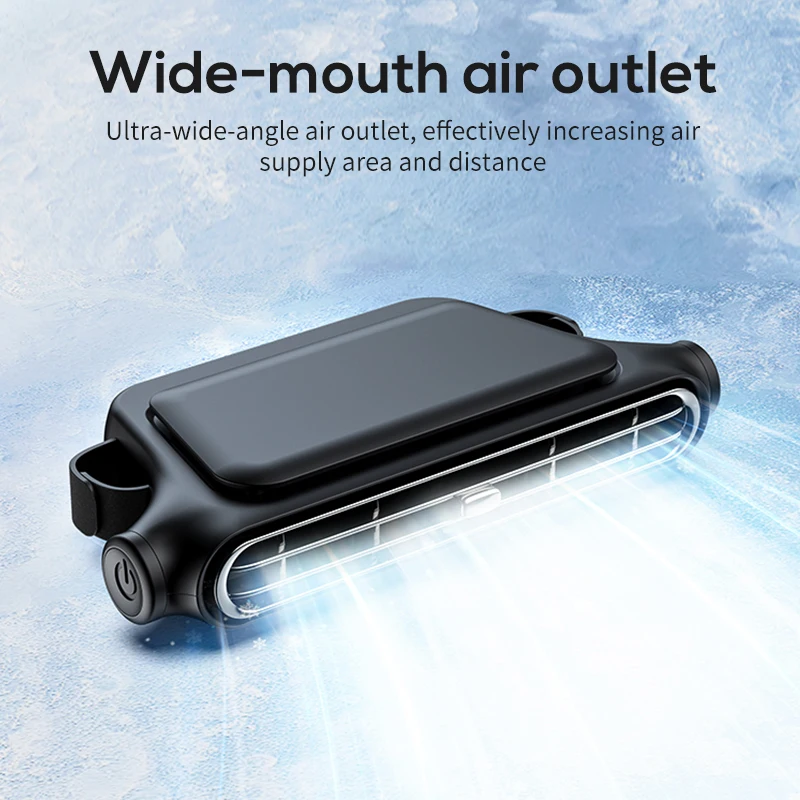 Yanace Car Seat Cooling Fan 3-Speed USB Portable Blower with 3000mAh Battery  Fast Delivery Essential Auto Accessory