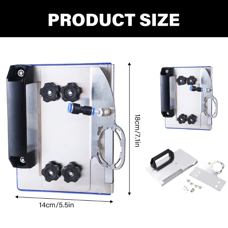 Professional Tile Chamfer Frame Grinder Stand for 100 Type Grinder, Sturdy Constructions, Versatile Use Dropship