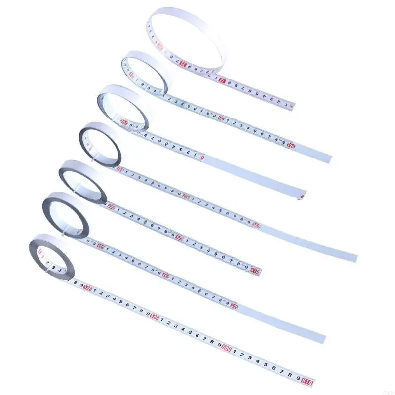

G92C Adhesive Metric Measure Tape Steel Ruler For Sewing Machine Sticker 0.5M-6M