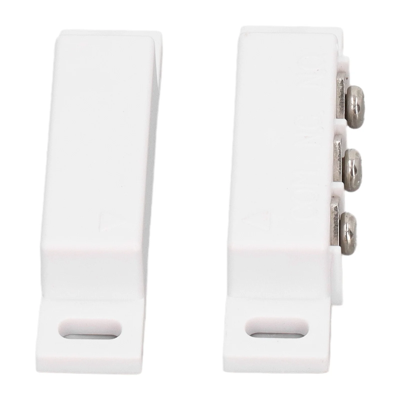High Sensitivity Stable 2pcs Magnetic Reed Door Switch Normally Open Closed Magnetic Contact Switch for Door Wall Security Alarm