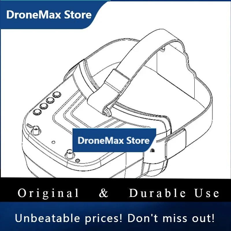 DroMaDarwin Mini 3 Inches 5.8GHZ 40CH FPV Goggles