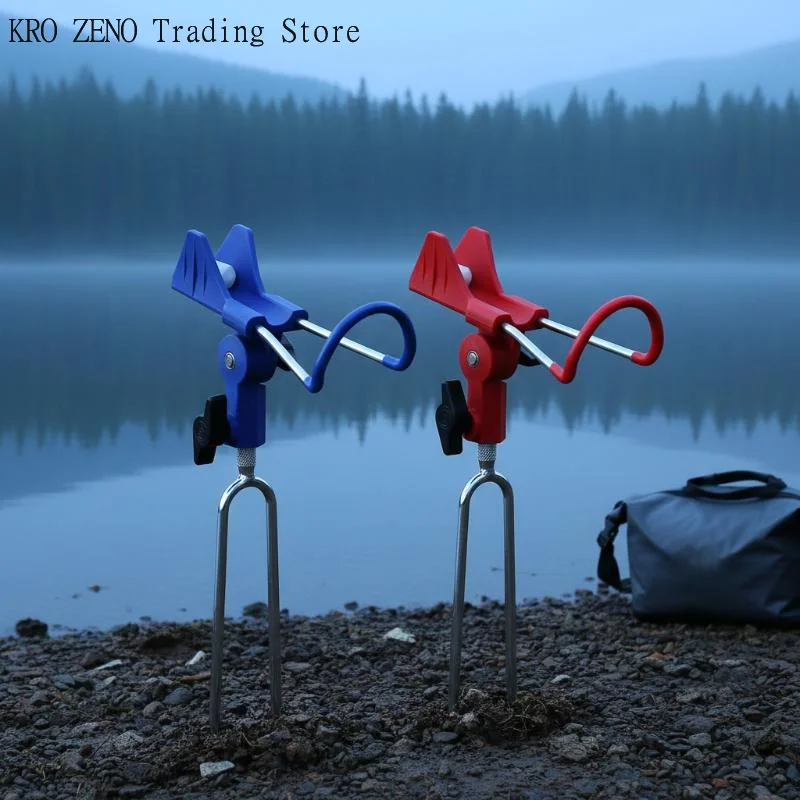 Fishing Rod Holder - 1 Set Heavy Duty Portable Foldable