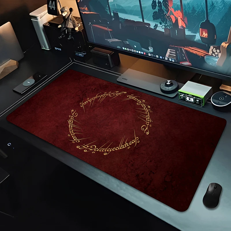 

Игровой коврик для мыши, большой коврик для ПК, коврик для мыши из натурального каучука, коврик для стола L-Lord of the R-Rings, коврик для мыши XXL