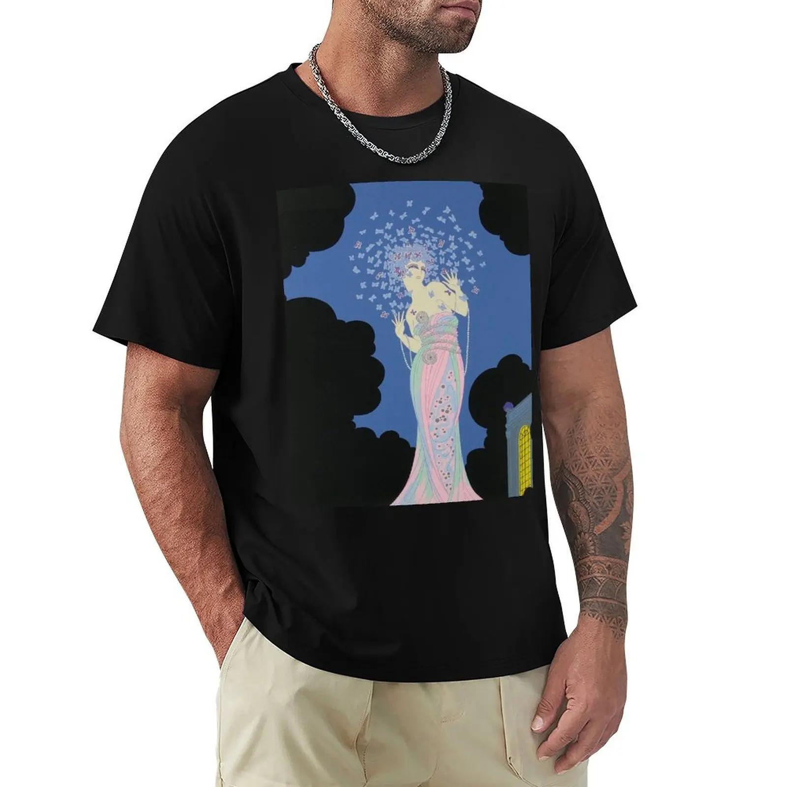 

art T-Shirt Big and Tall Loose Fit T-Shirt