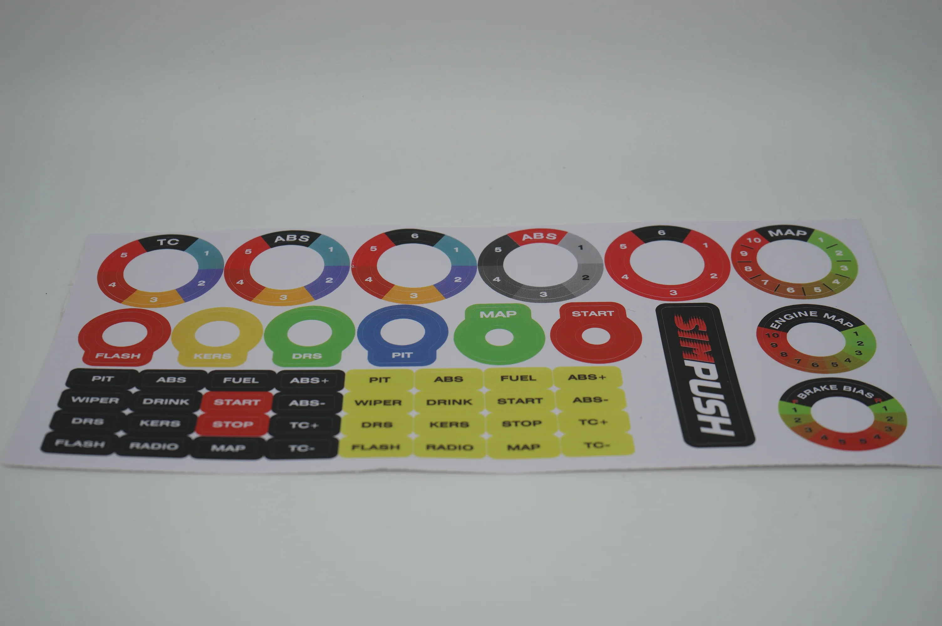 Adesivo per volante simposh SIM Racing