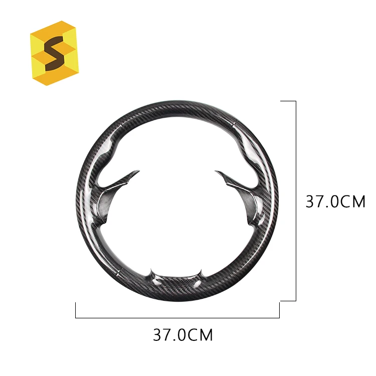 

Carbon Fiber All Inclusive Steering Wheel Decorate Car Interior Accessories Carbon Fiber Steering Wheel Cover for BMW