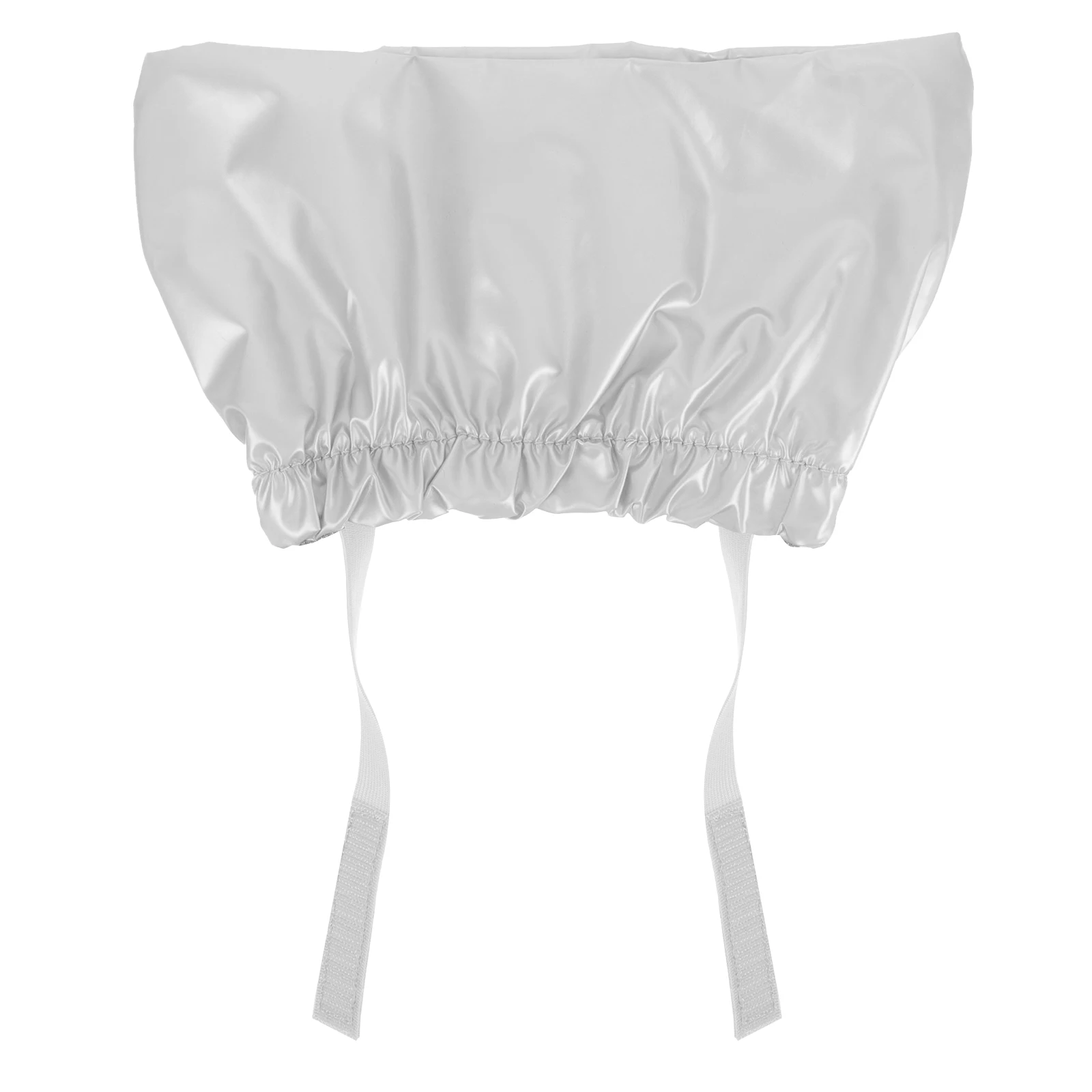 

Waterproof Pet Hat Cats Dogs Silver S Size Adjustable Strap Protect Ears Bath Kitten Caps Dog Shower Pet Supply Bathroom