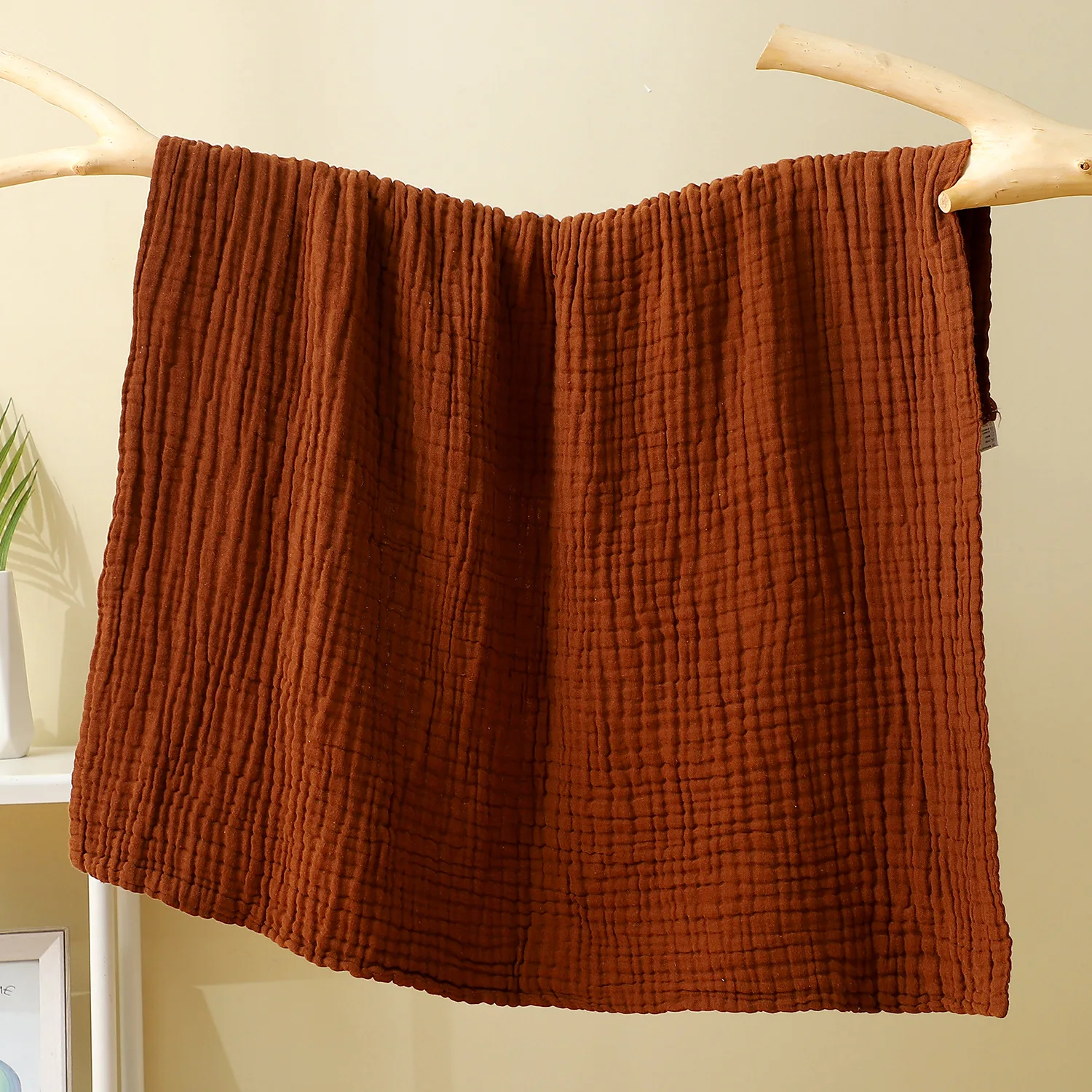 

Большое мягкое муслиновое одеяло для взрослых и детей, летнее хлопково-марлевое пеленальное одеяло Queen King Size, большое постельное белье, одеяло для кровати