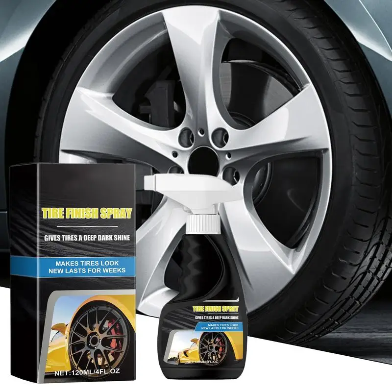 Wheel Shine Spray Efficient Car Shine Spray Protective Tire Shine Spray Long Lasting High Shine Tire Spray For Car Wheel