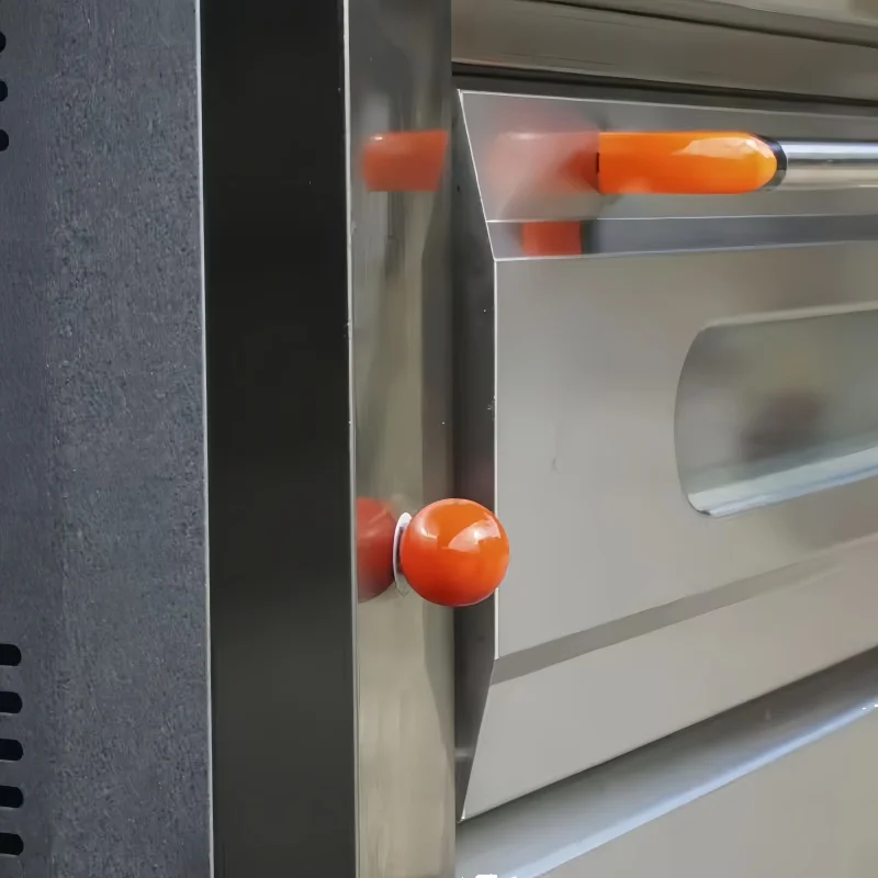 فرن غاز/كهربائي احترافي عالي الجودة مكون من سطح واحد، فرن خبز خبز صناعي تجاري