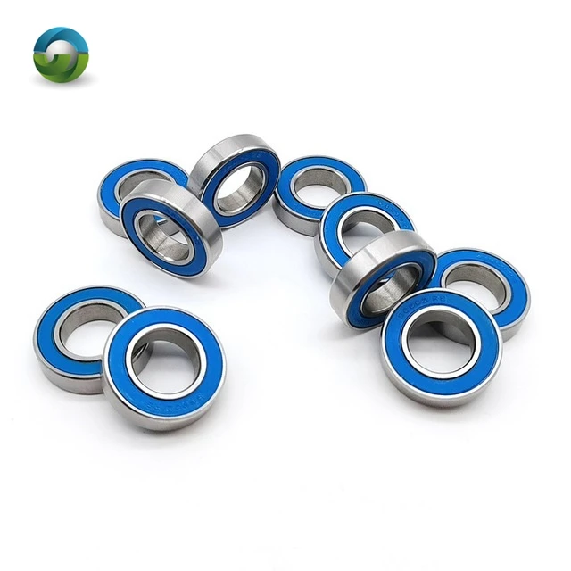 MR126RS Bearing ABEC-7 (10PCS) 6x12x4 mm Miniature MR126 - 2RS RU Ball Bearings Blue Sealed For Axial SCX10 II