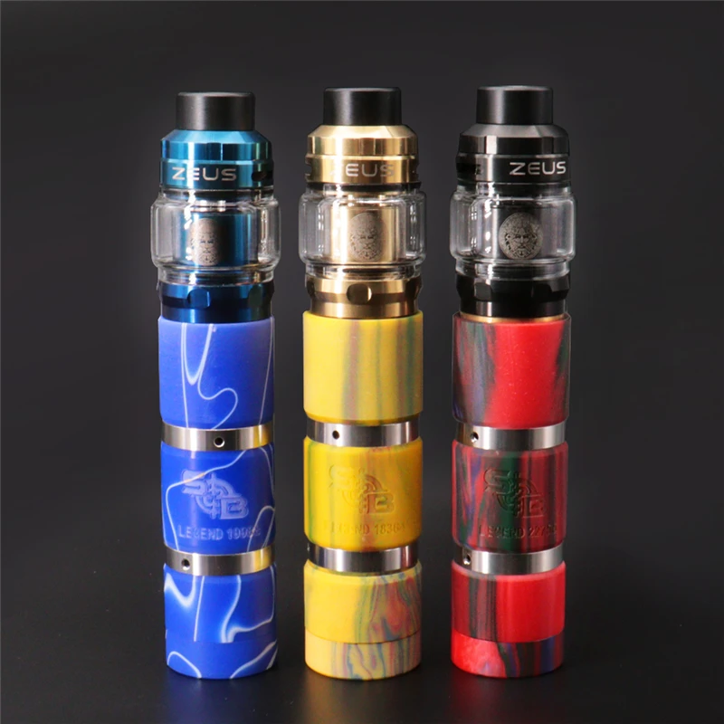 Electronic Cigarettes SOB V2 Box Mod 25mm Mechanical Mech Mods for Single 18650 Battery 510 Thread Tank Atomizers Vape Pen