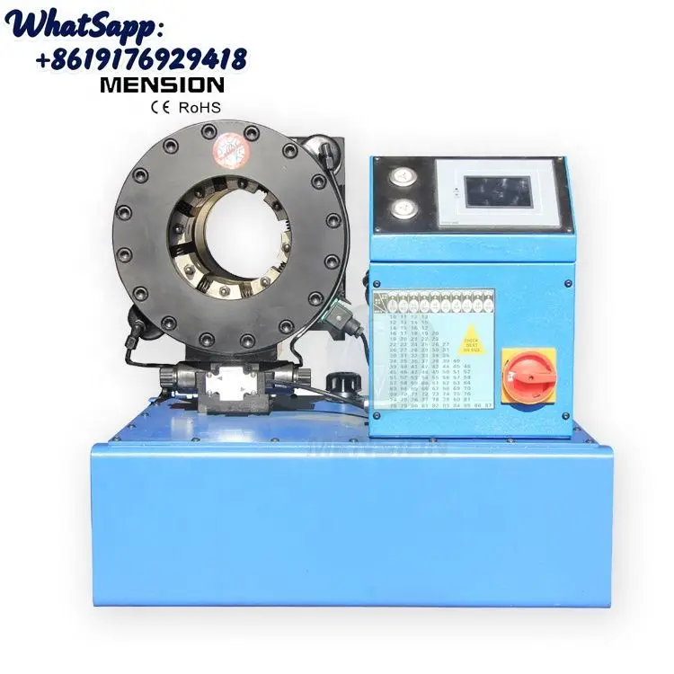 

Pressure Flexible Hose Assembly Making Equipment Hydraulic Hose Crimp Pressing Machine for Excavator Repair Maintenance Workshop