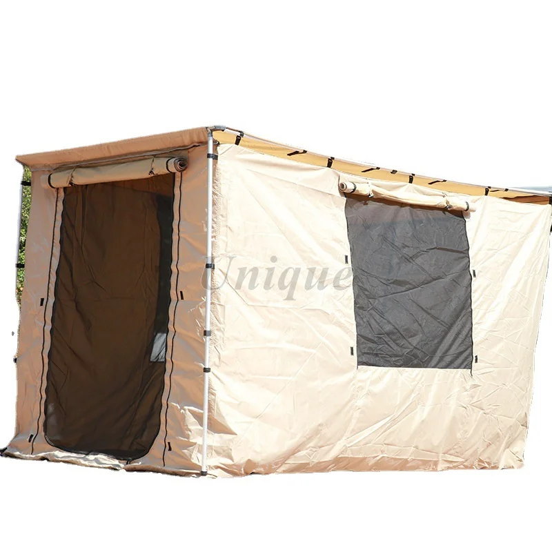 Portable Outdoor Car Side Wall Tent, Roof Top, House Awning Tents, Self-Driving Tour, Suv