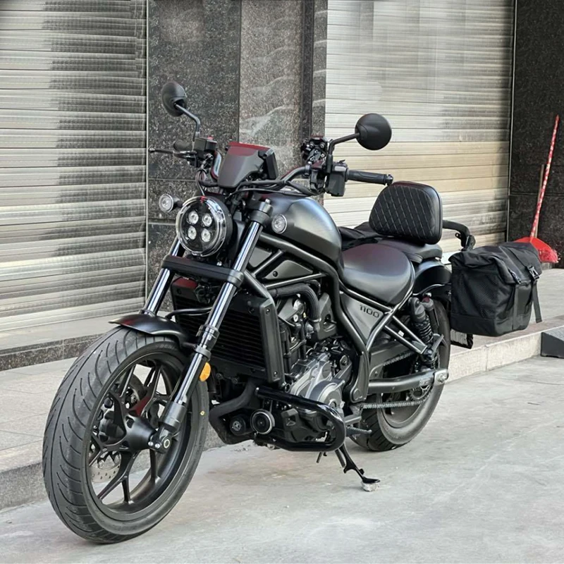 Motorcycle Tail Bag Travel Luggage Side Bags Moto Rack Trunk Back Seat Bag with Shoulder Straps Backpack For Honda Rebel CM1100