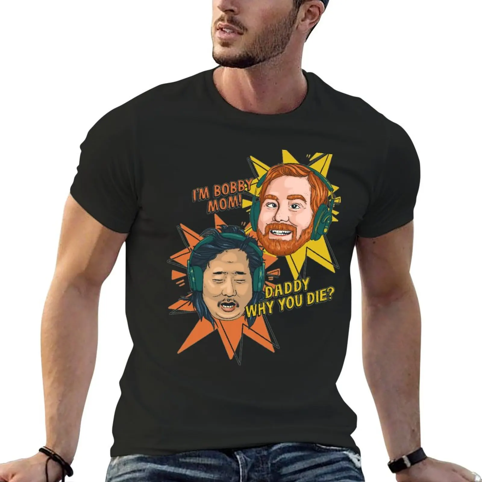 Bad Friends T-Shirt tanie rzeczy Estetyczna odzież grafika niezbędna koszulka czarne koszulki dla mężczyzn