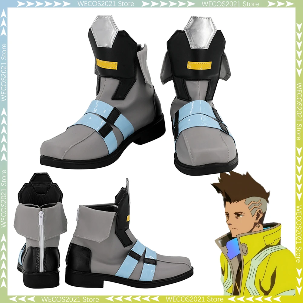 Disguise David Martinez Cosplay Shoes Boots TV Runners Of Edge Disfraz Costume Accessories Men Halloween Role Play Footwear